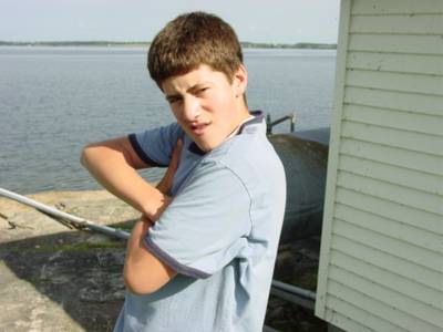 Granma and Granpa 2003 At the River 006
